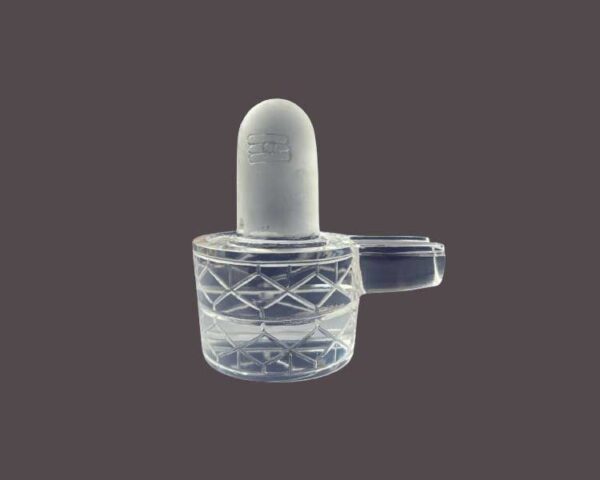 Sphatik Shivling With Trinetra