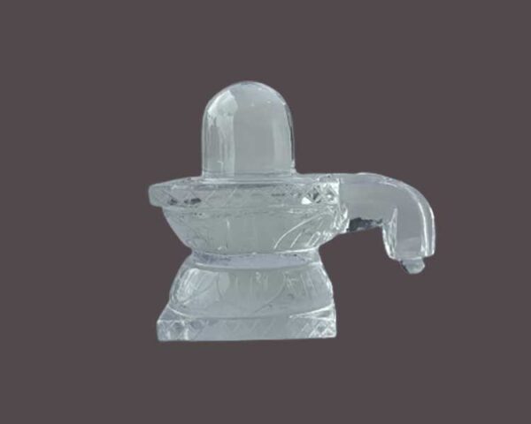 Sphatik Shivling On Square Base